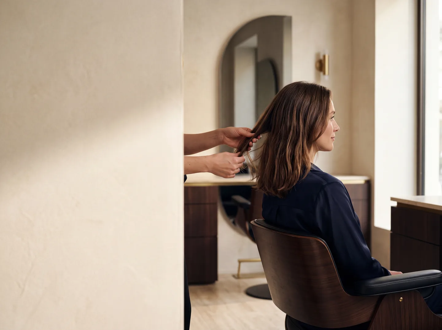 YUSUF Hair Salon Alanya interior luxury atelier